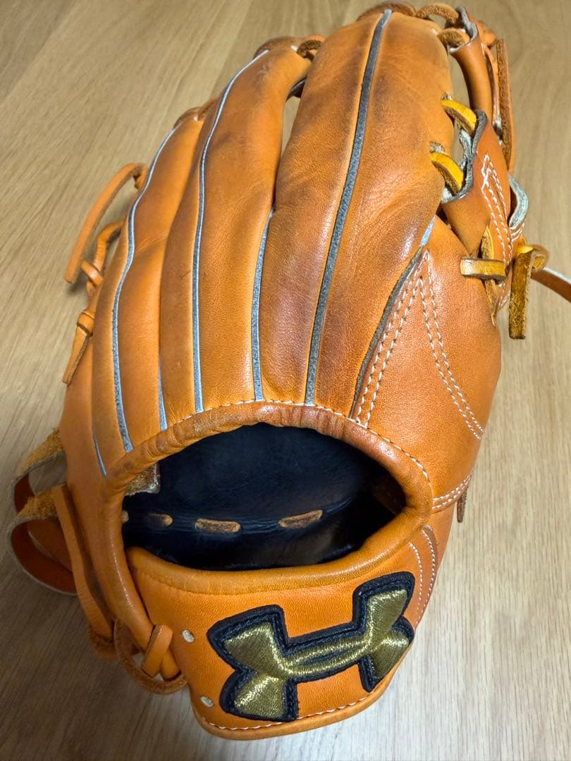 Under Armour 軟式グローブ QBB0249 オレンジ