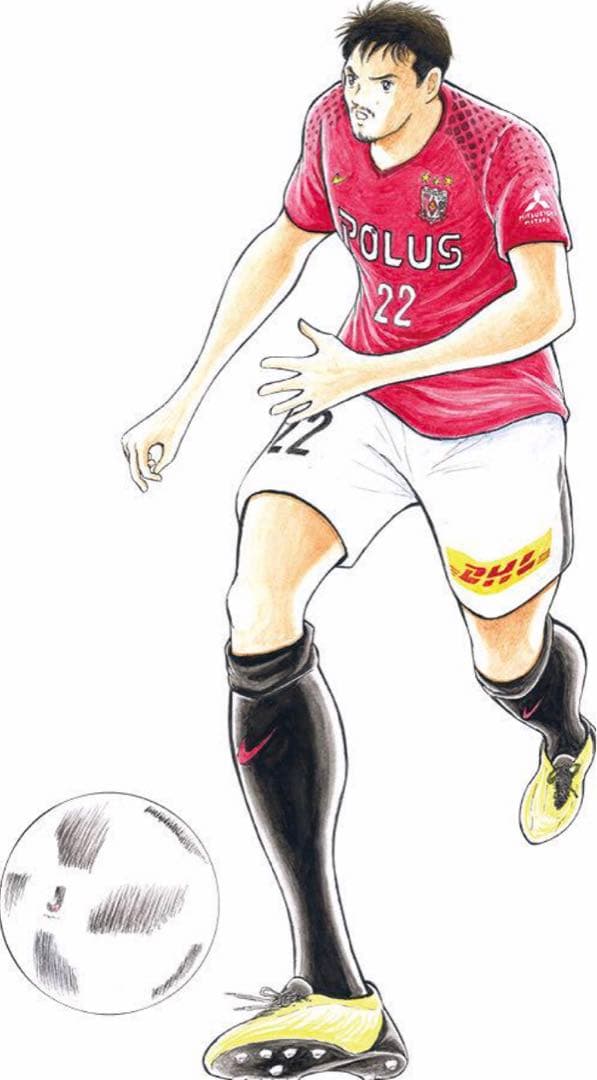 NIKE 浦和レッズ 阿部勇樹 高橋陽一先生コラボ ユニフォーム 限定 レア