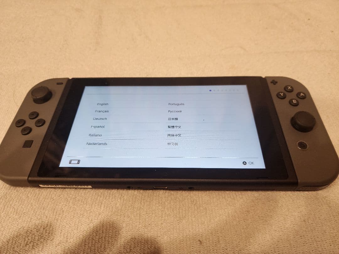 Nintendo Switch（本体） グレー　GCコン＋変換アダプタ付き