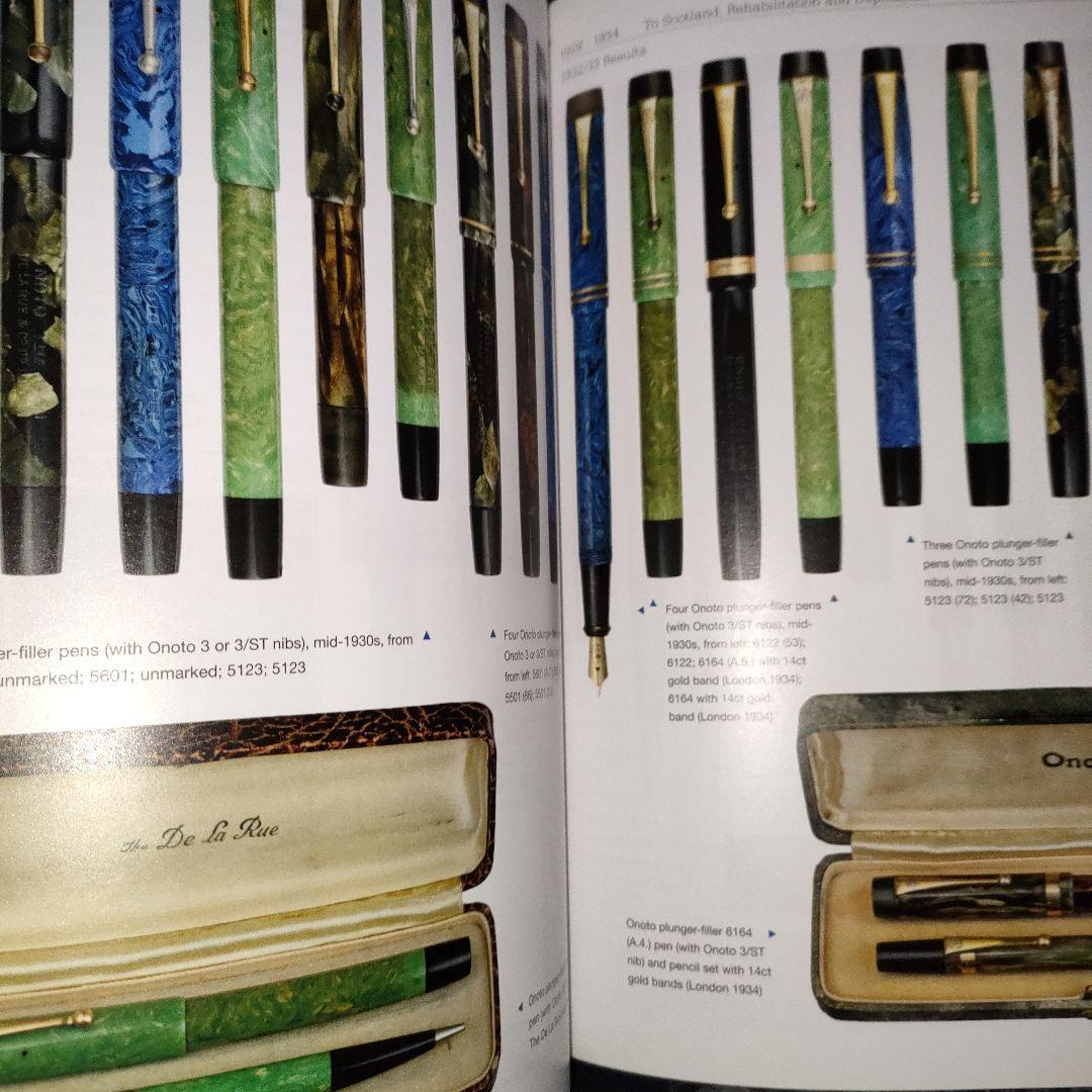 オノト　onoto 万年筆　洋書　英語