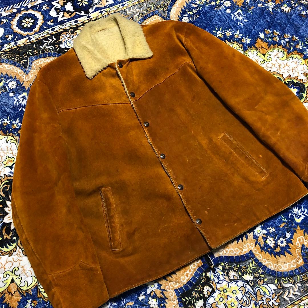 リーバイス　ショートホーン　50s レザージャケット　スウェードジャケット
