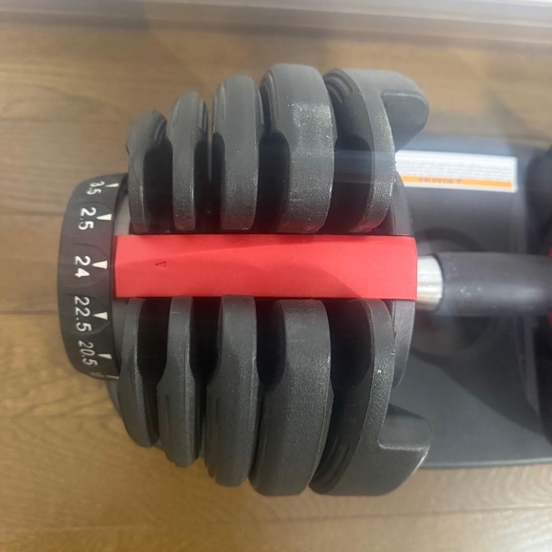 可変式ダンベル 24kg アジャスタブルダンベル 筋トレ