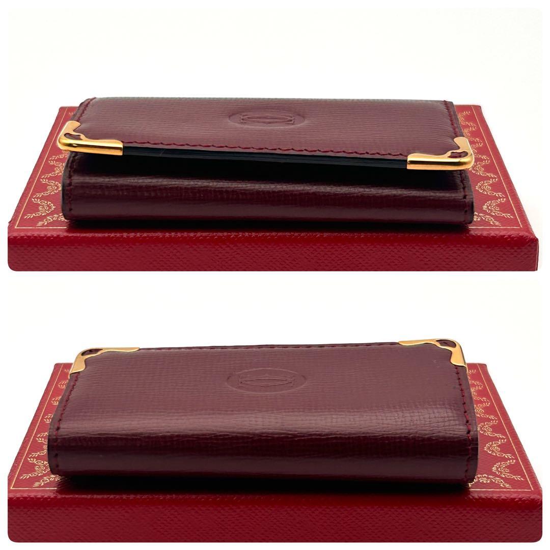 極美品✨ Cartier カルティエ キーケース マストライン 【カード付き】
