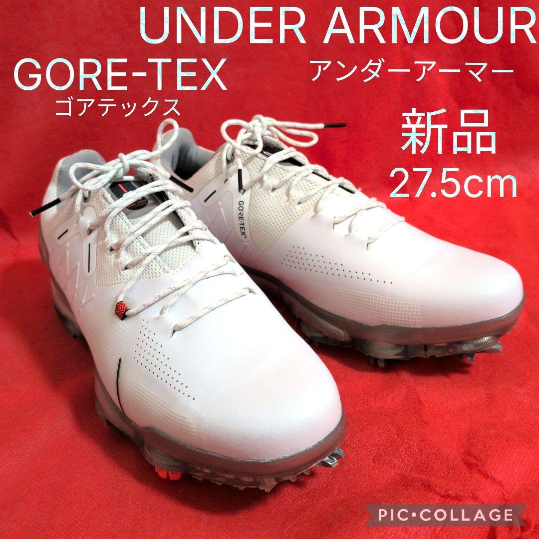 【新品】アンダーアーマー／スピース 4 ✦GORE-TEX✦ ゴルフシューズ