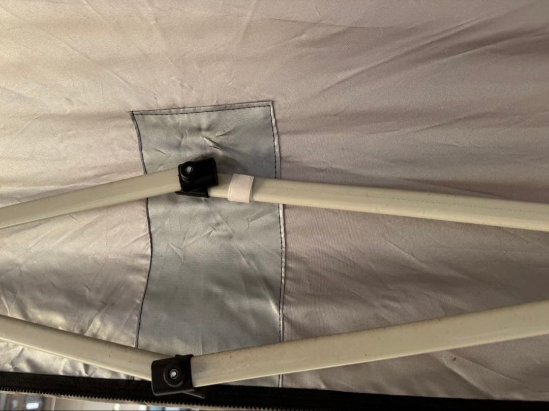 FIELDOOR タープ 300cm x 300cm ブラウン