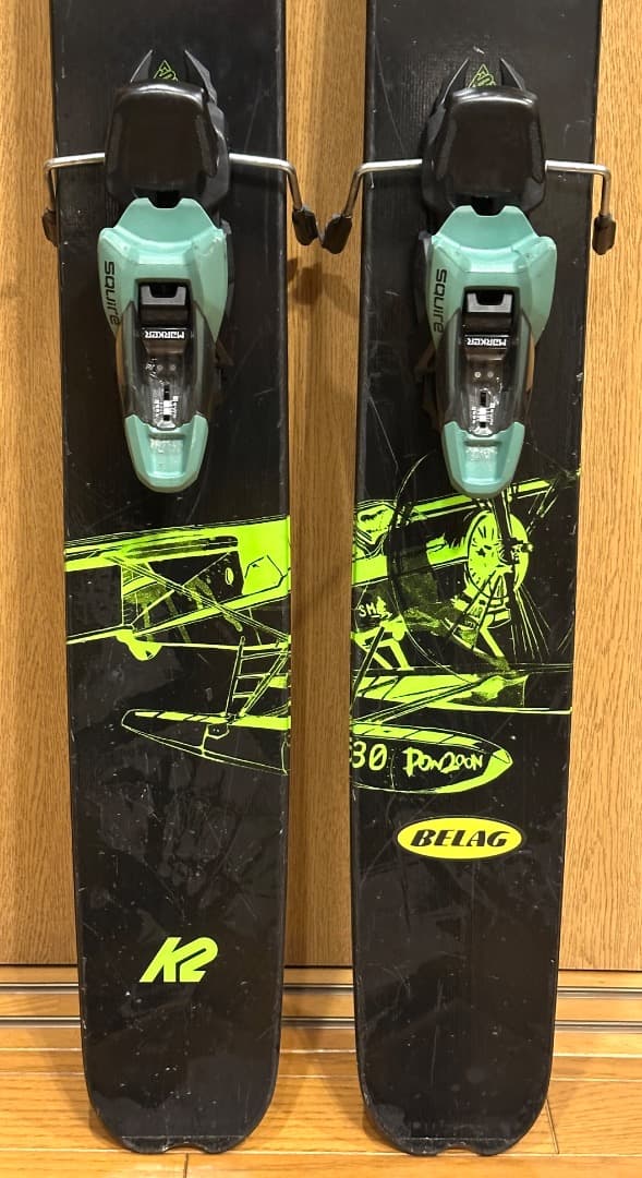 K2 Pon2oon スキー 159cm バインディング付き