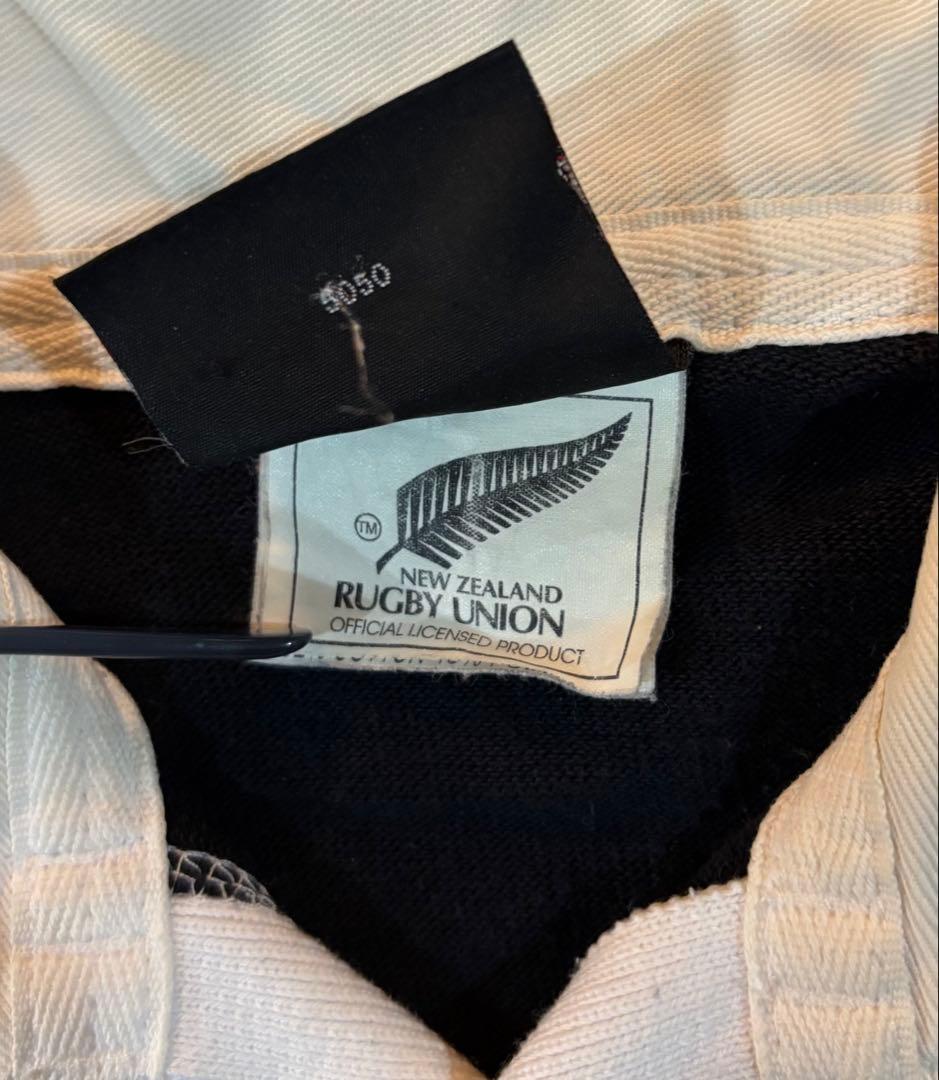 オールブラックス カンタベリー ニュージーランド ラガーシャツ サイズL