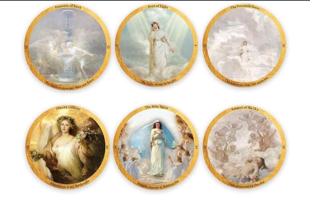 発売したばかりの超最新作海外デッキ✨メーカー正規品✨天使界のオラクル／サークル型