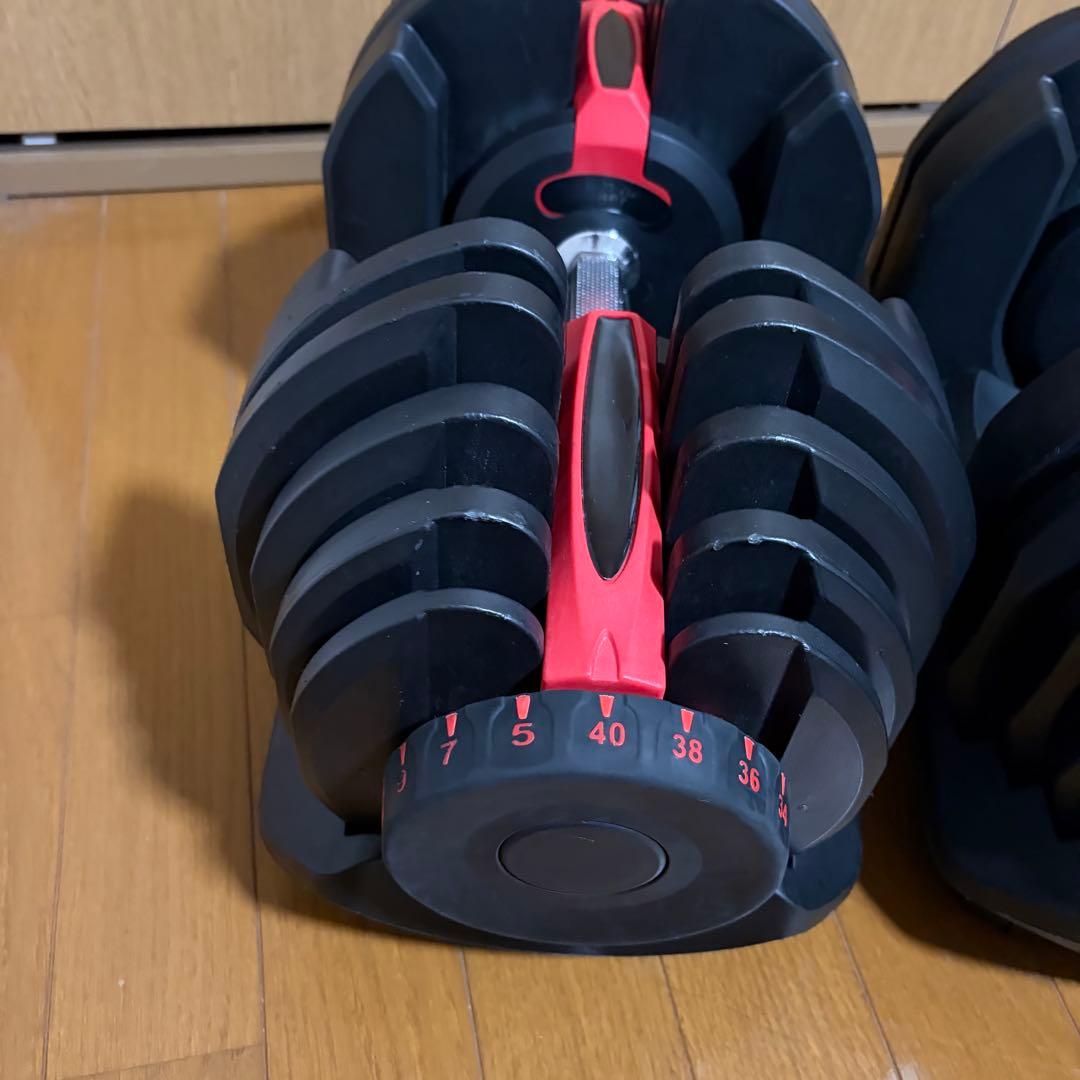 ※① 可変式ダンベル 5〜40kg 17段階 送料無料