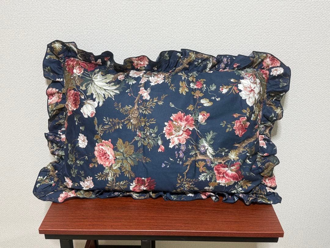 TAKEI 花柄 枕カバー＋枕 2セット まとめ売り コットン100%