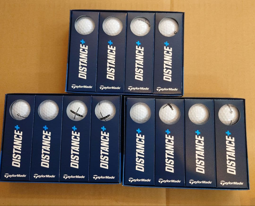 テーラーメイド　DISTANCE＋　3ダースセット