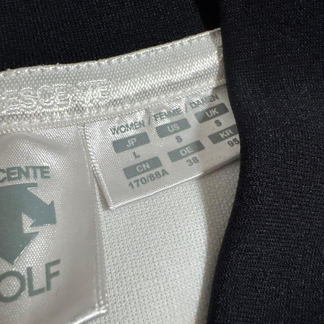 デサントゴルフ　レディースL ジップブルゾン