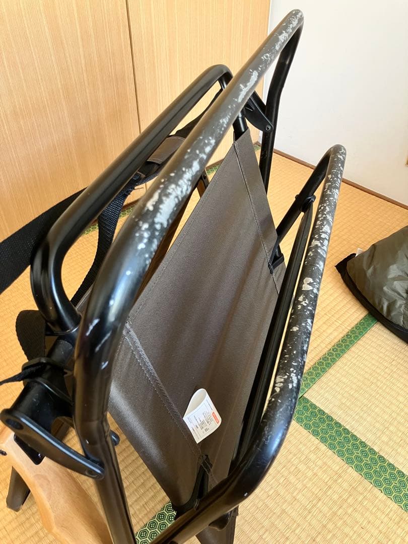 ロゴス　グランベーシックハイバック囲炉裏チェア