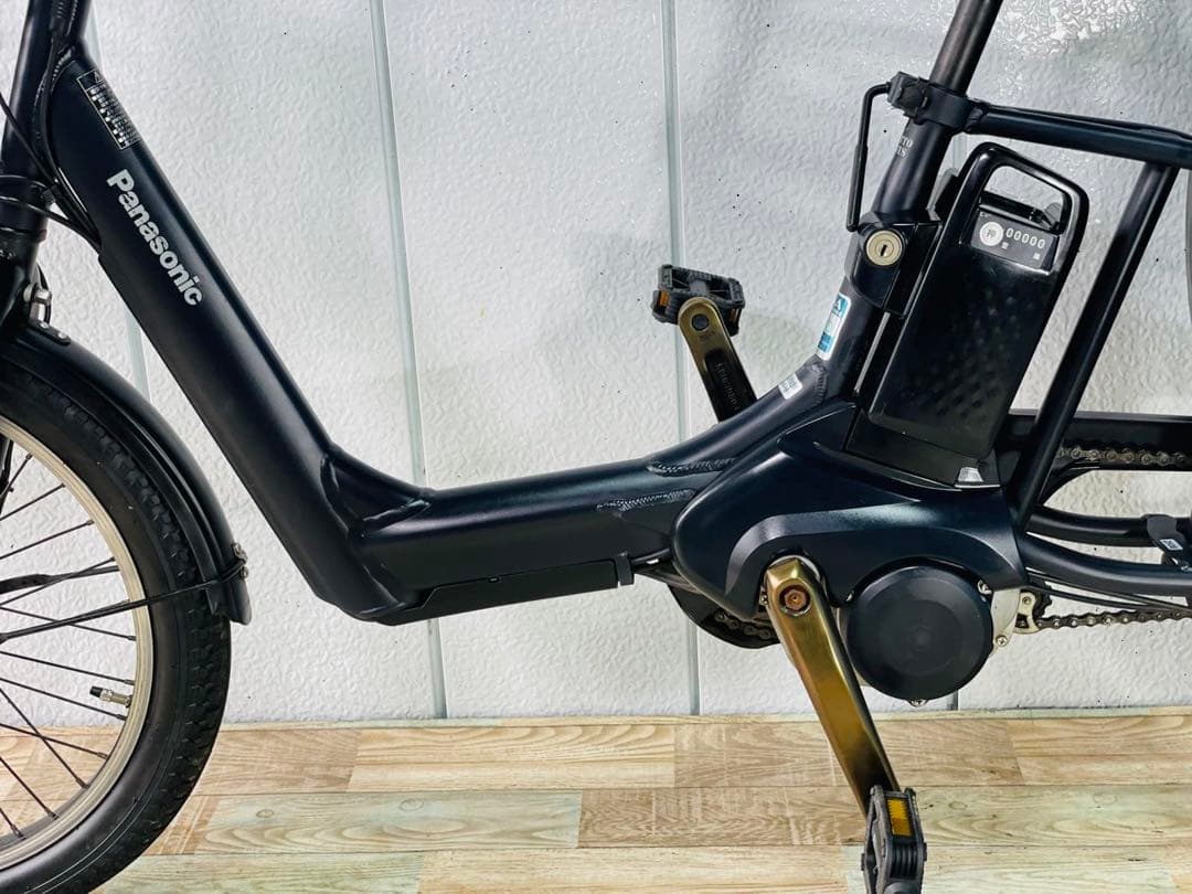 2608パナソニック16アンペア　　子供乗せ　電動アシスト自転車