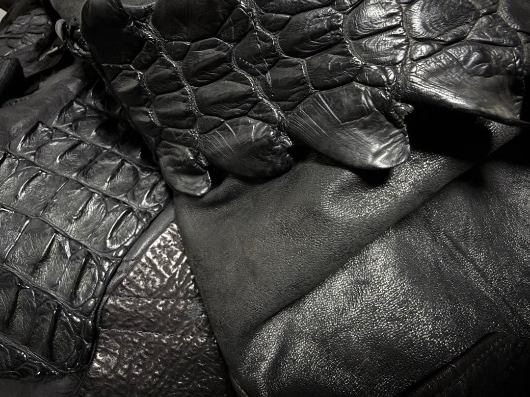 T.Tshohei takamiyaレザー巻きスカート ifsixwasnine