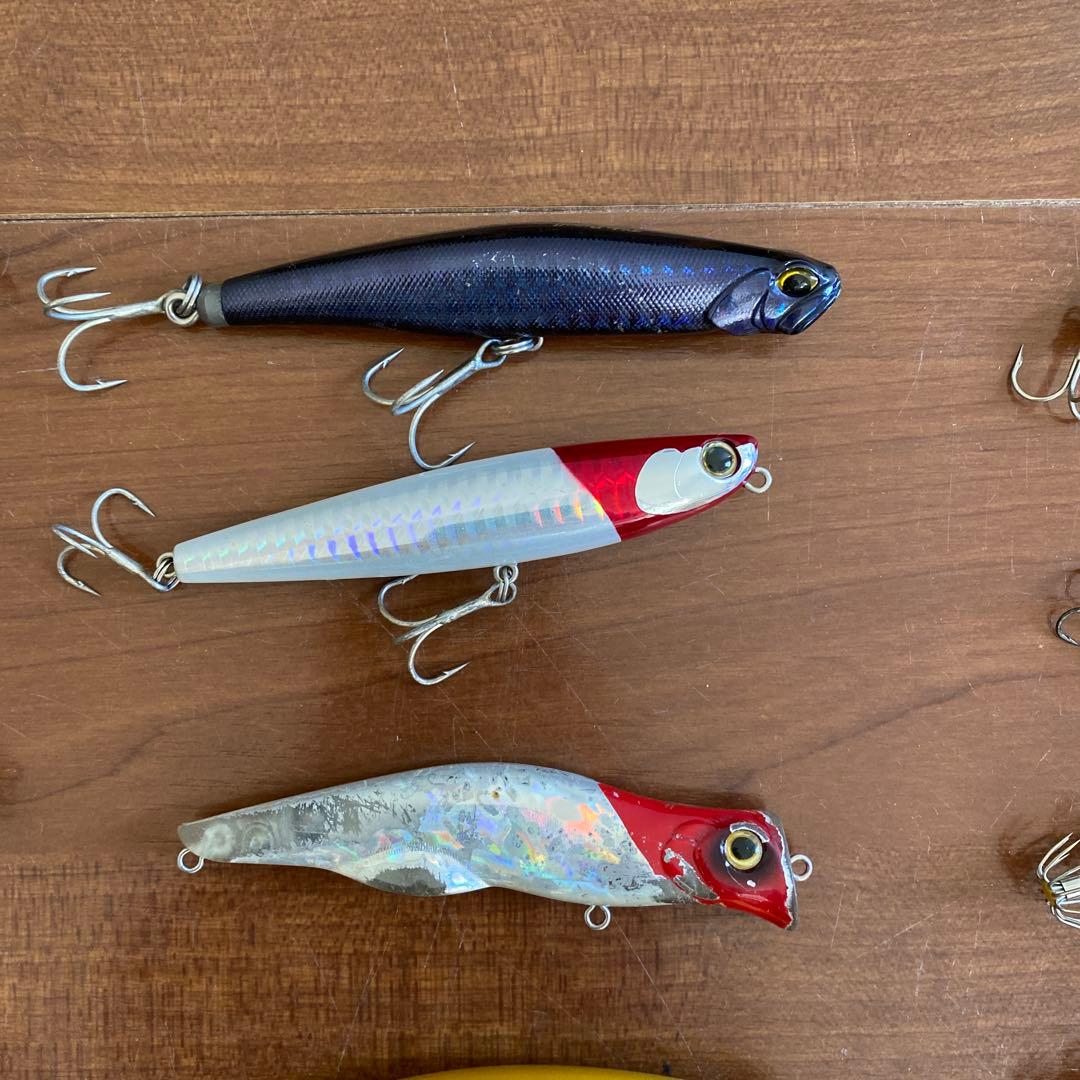 シーバス系ハードルアーセット　ボックス付き　エギング　アイマ　デュオなど