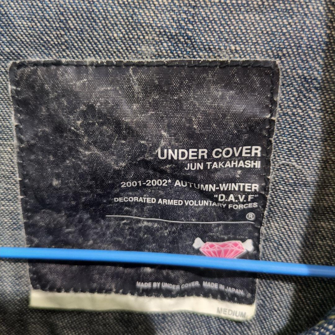 K*t様 UNDER COVER davf期　パッチワークデニムジャケット M