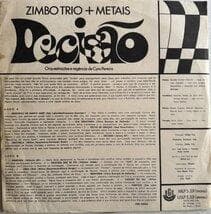 BRA盤69年オリジ！美盤！Zimbo Trio +is/Decisao
