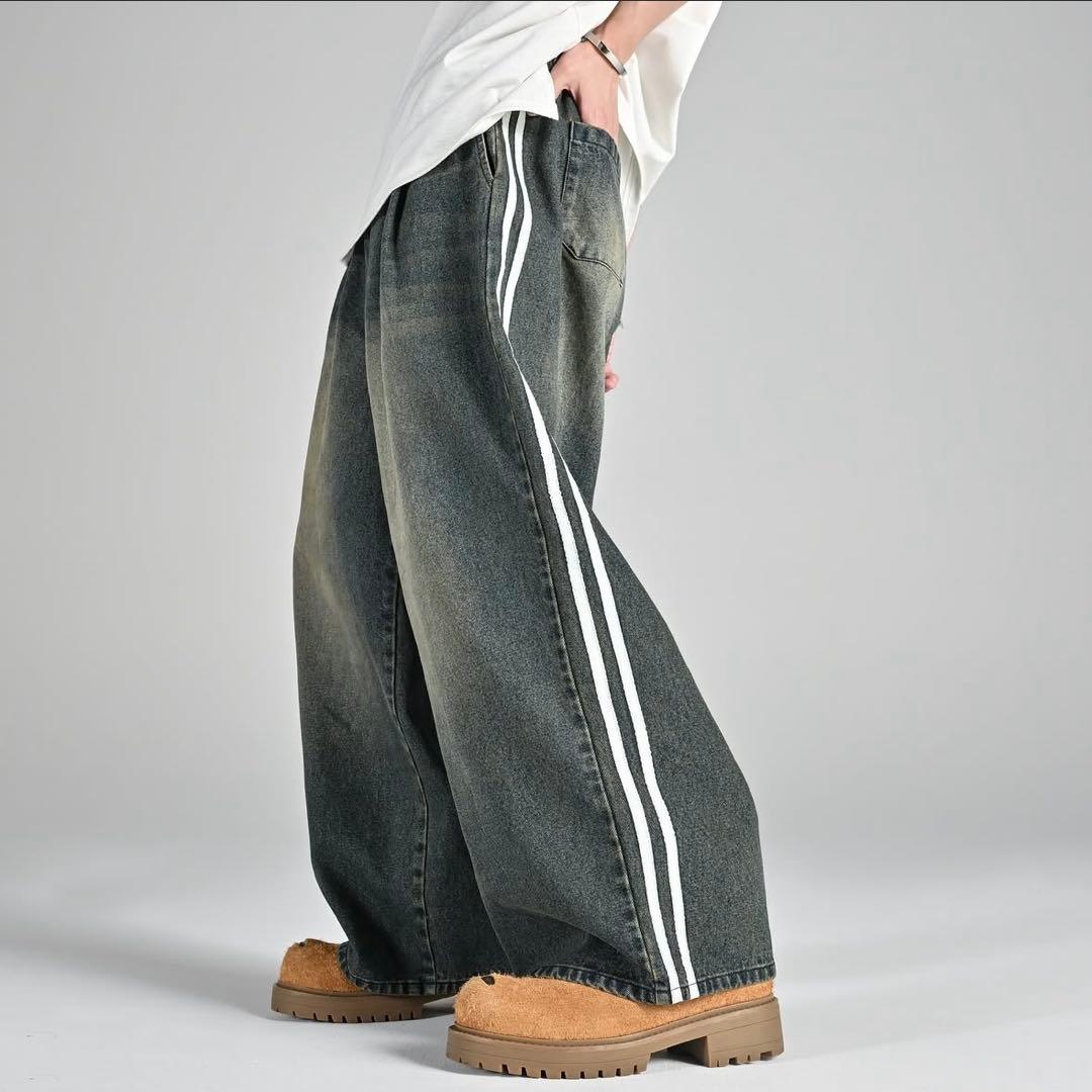 (セット販売)ADRER ジップパーカージャケットワイドスラックス