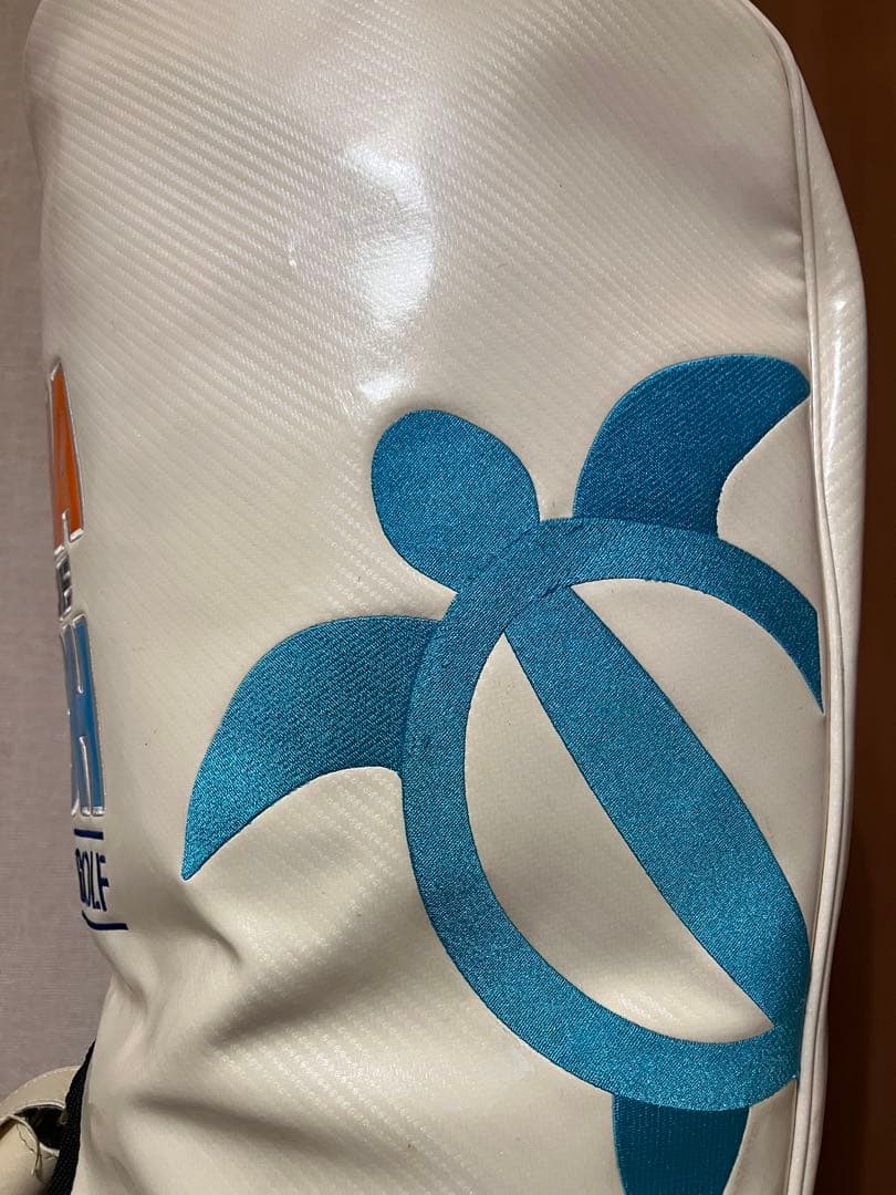 BLUETEEGOLF キャディバッグ ALOHAONTHEBEACH ハワイ柄