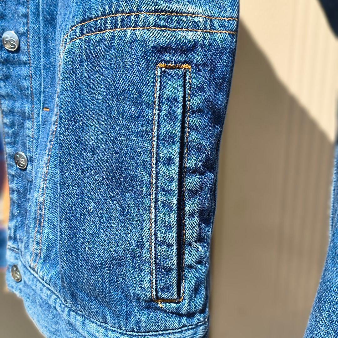 PSポールスミスのデニムジャケットGジャンMインディゴ染め