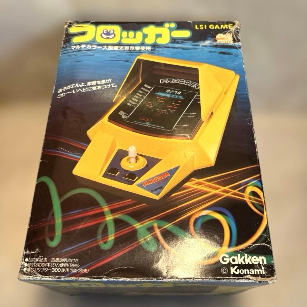学研 コナミ LSIゲーム 「フロッガー FROGGER」　中古品