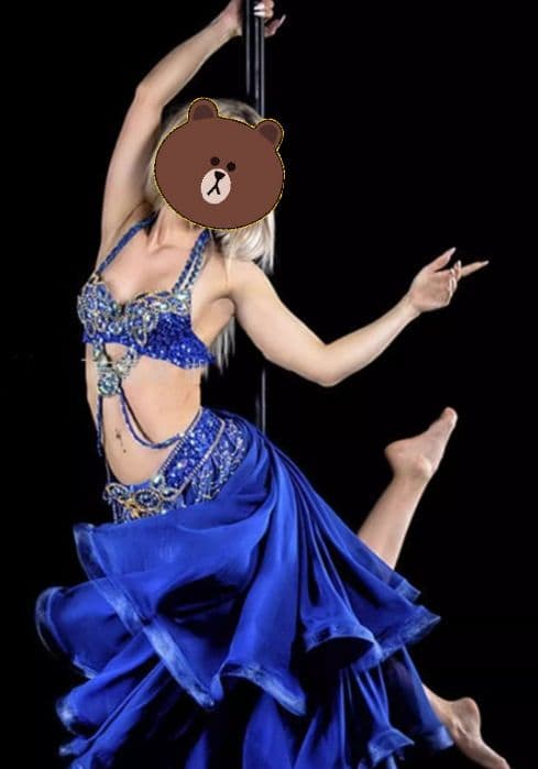 ベリーダンス衣装 ブラスカートベルトセットアップ 3色 オーダーメイド