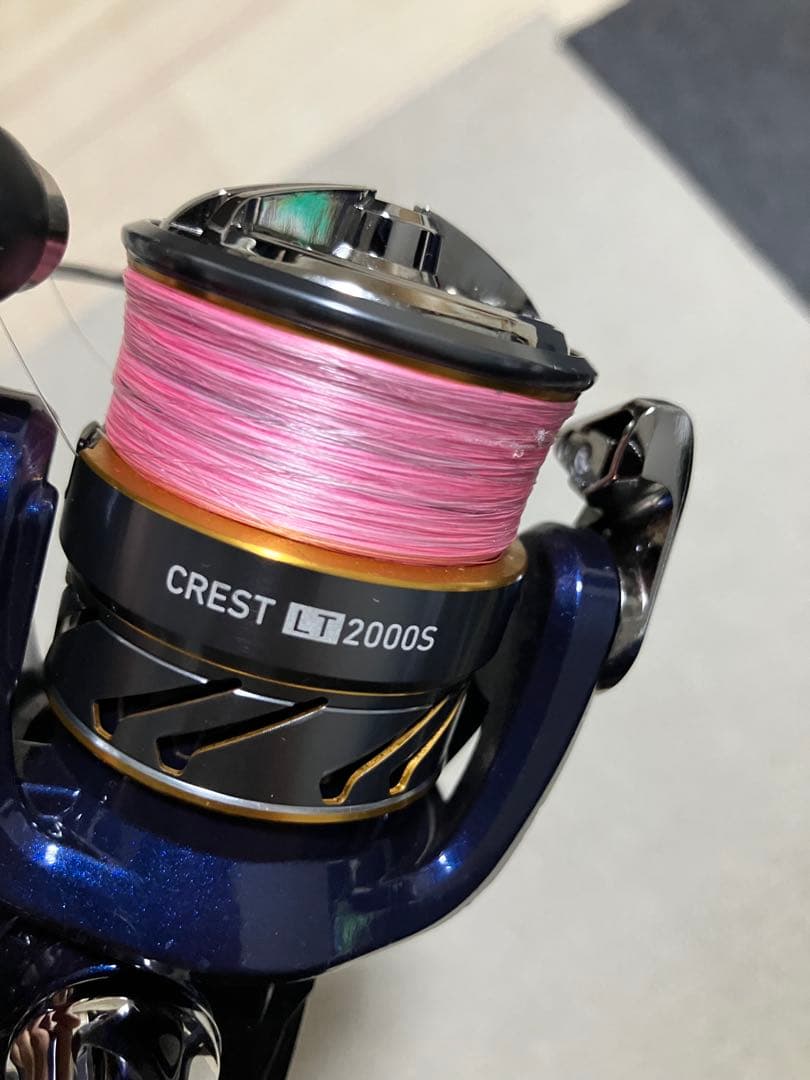 20クレストLT2000s メジャークラフト　T762L リールロッドセット