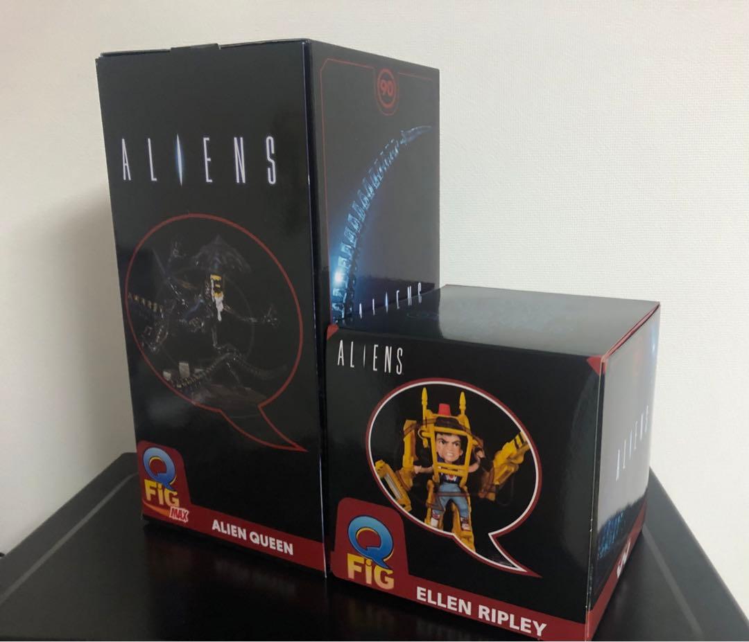 Qフィグ エイリアン・クイーン & リプリー フィギュア 2体セット