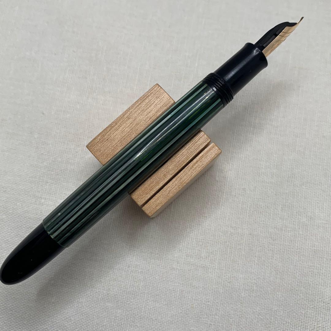 【名作60sヴィンテージ】ペリカン　400NN 14C EF 万年筆　グリーン