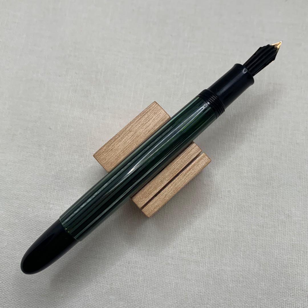 【名作60sヴィンテージ】ペリカン　400NN 14C EF 万年筆　グリーン