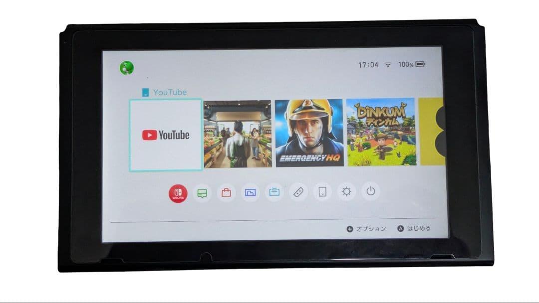 【ジャンク】Switch本体（ドック、ACアダプター、HDMIケーブル付き）