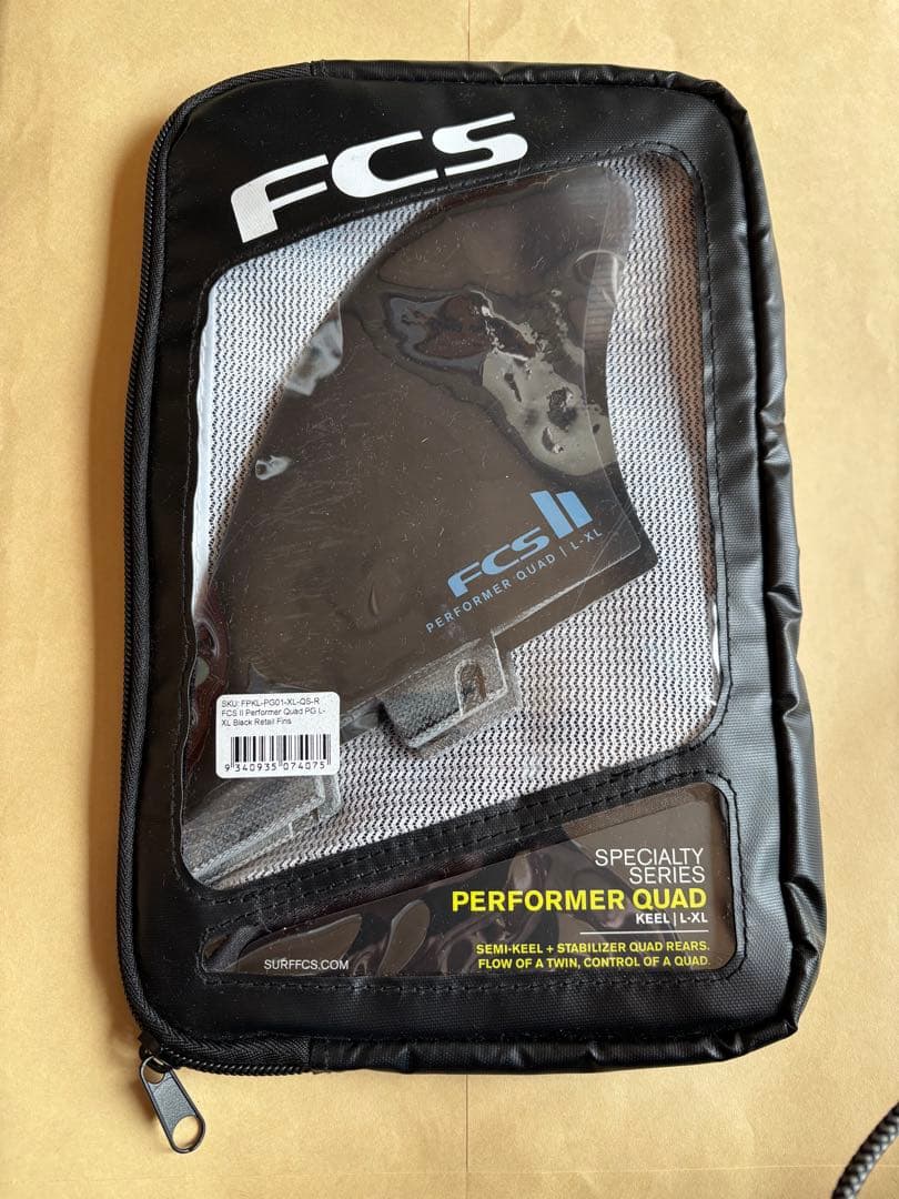 美品　パフォーマンスクワッド　キールフィン　マチャドテンプレート