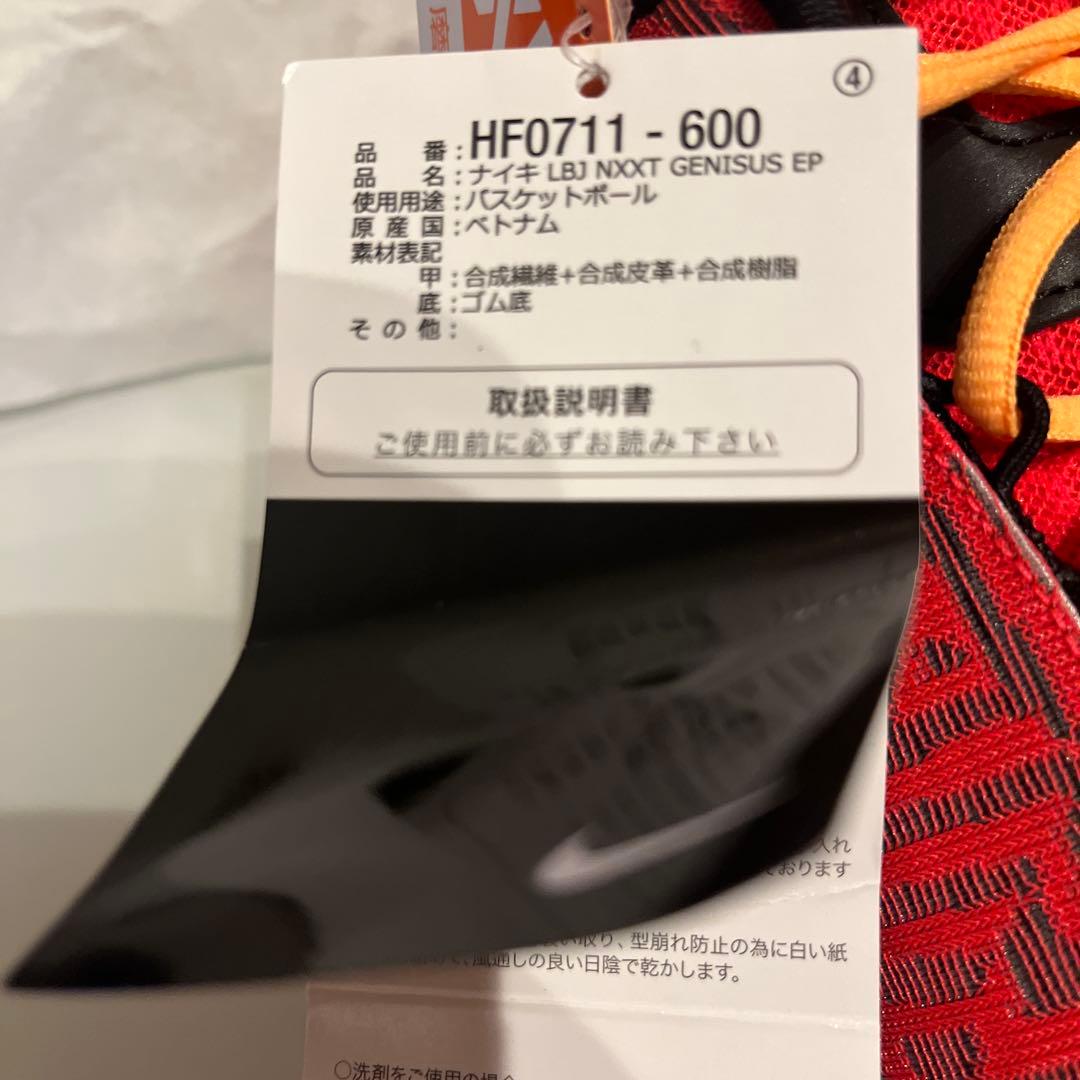 レブロン　NXXT ジーニサス　EP