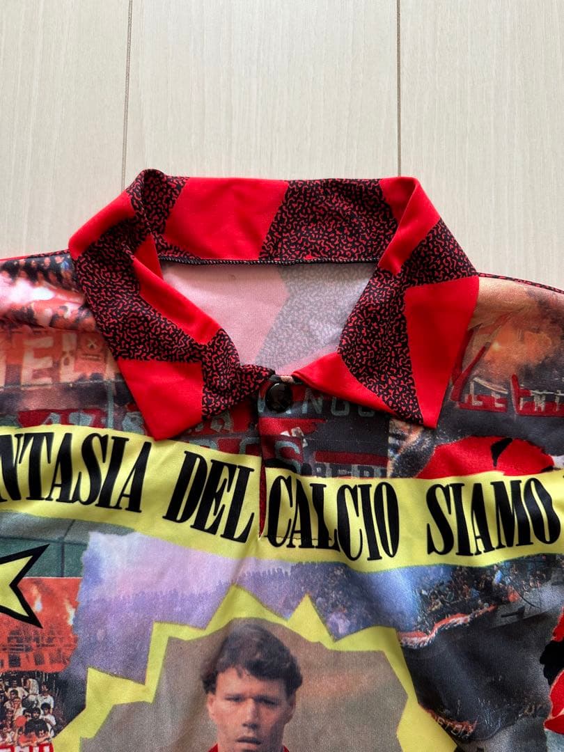 ACミラン Marco Van Basten ユニフォームシャツ ゲームシャツ