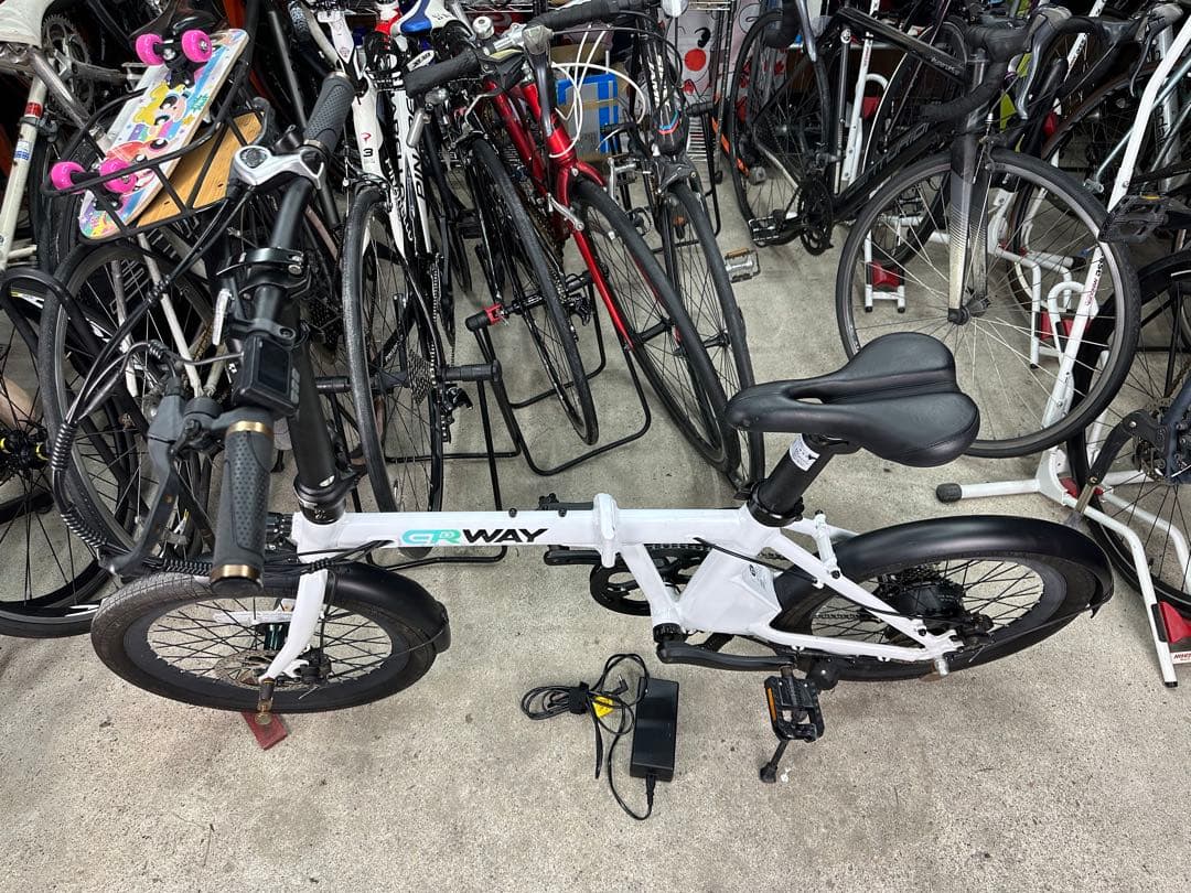 ERWAY a01 電動アシスト折りたたみ基本発送送料無料！近県完成車配送も！