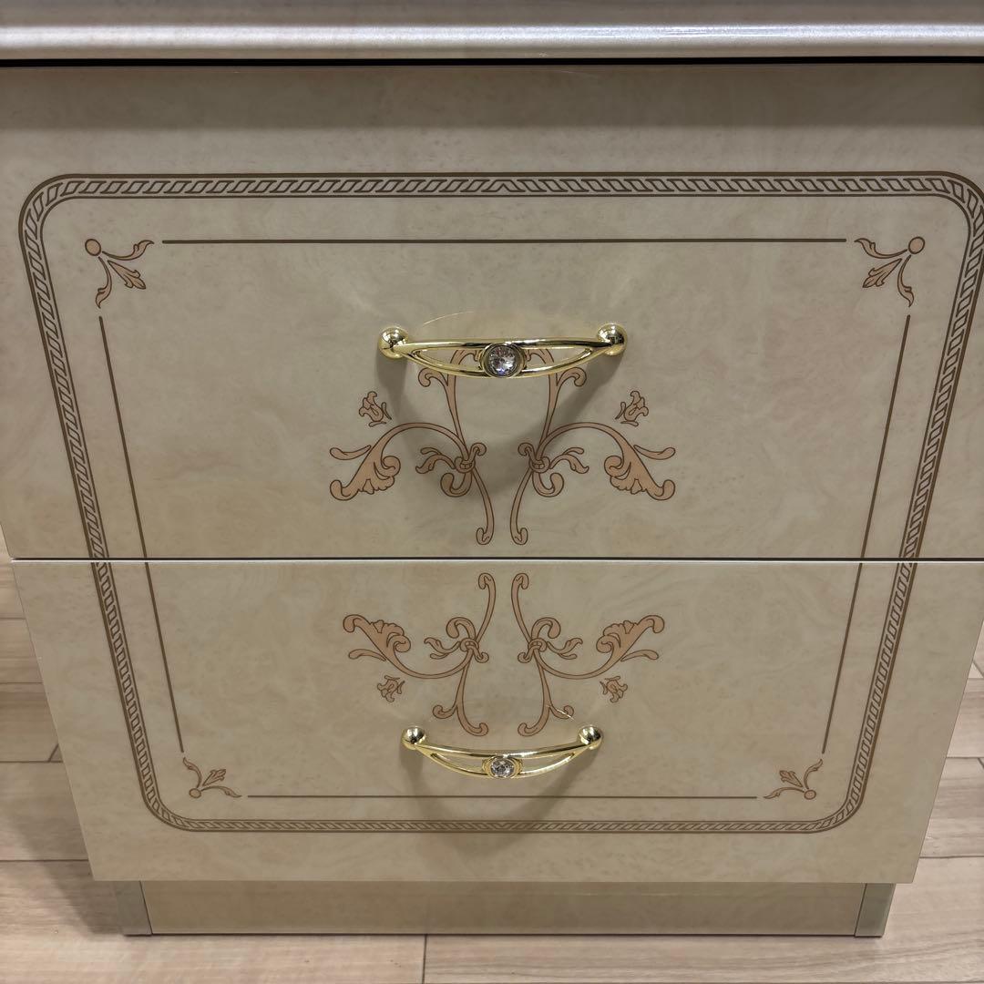 美品 サルタレッリ フローレンス 2段チェスト　キャビネット