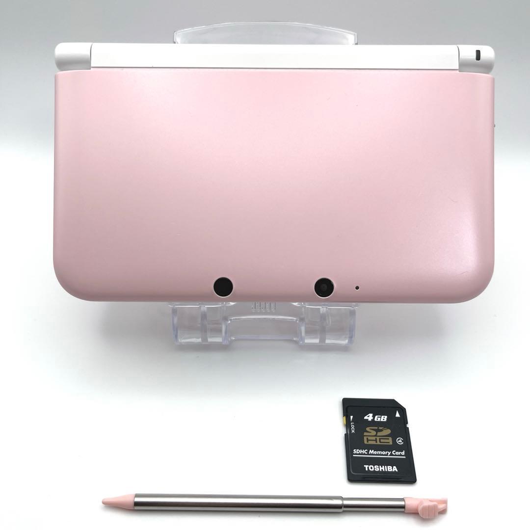 ニンテンドー3DS LL ピンク×ホワイト 本体