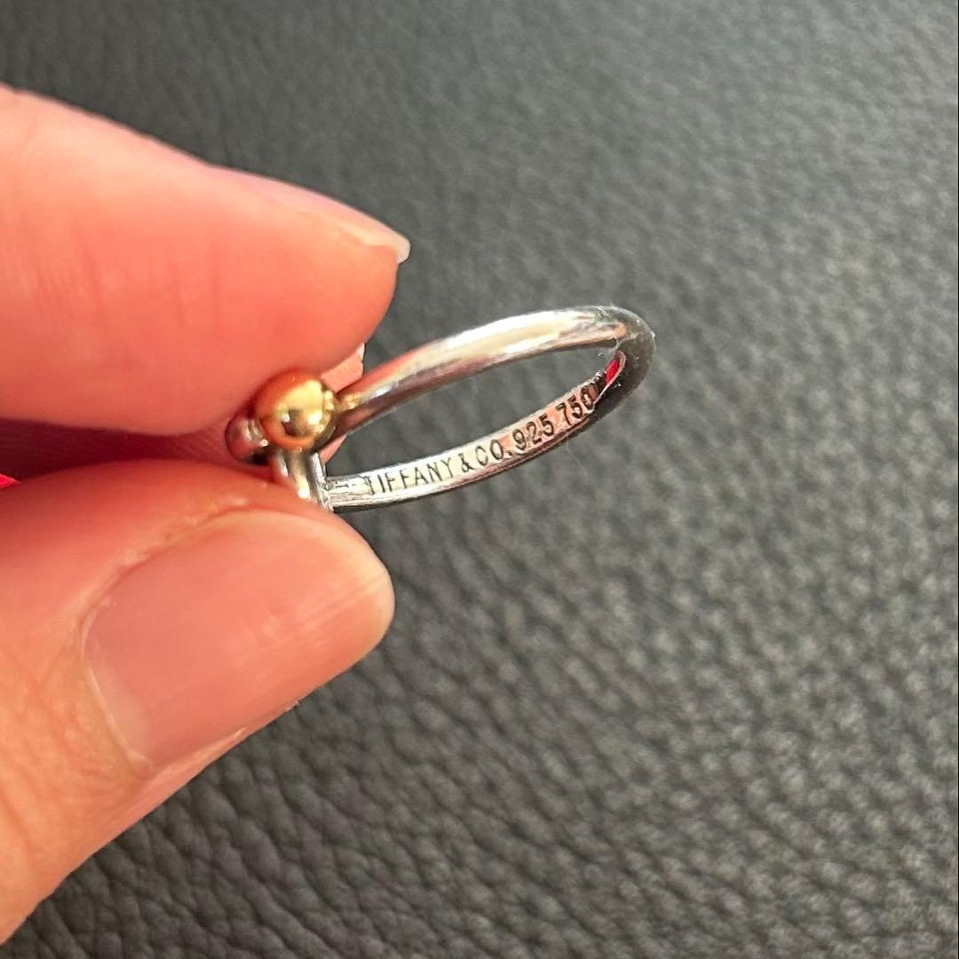 オールドティファニー　12号　フック＆アイ　ラブノット