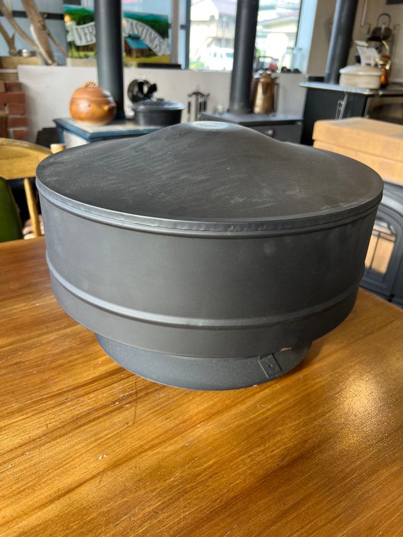 φ150 2重煙突用　防鳥網付き丸トップ