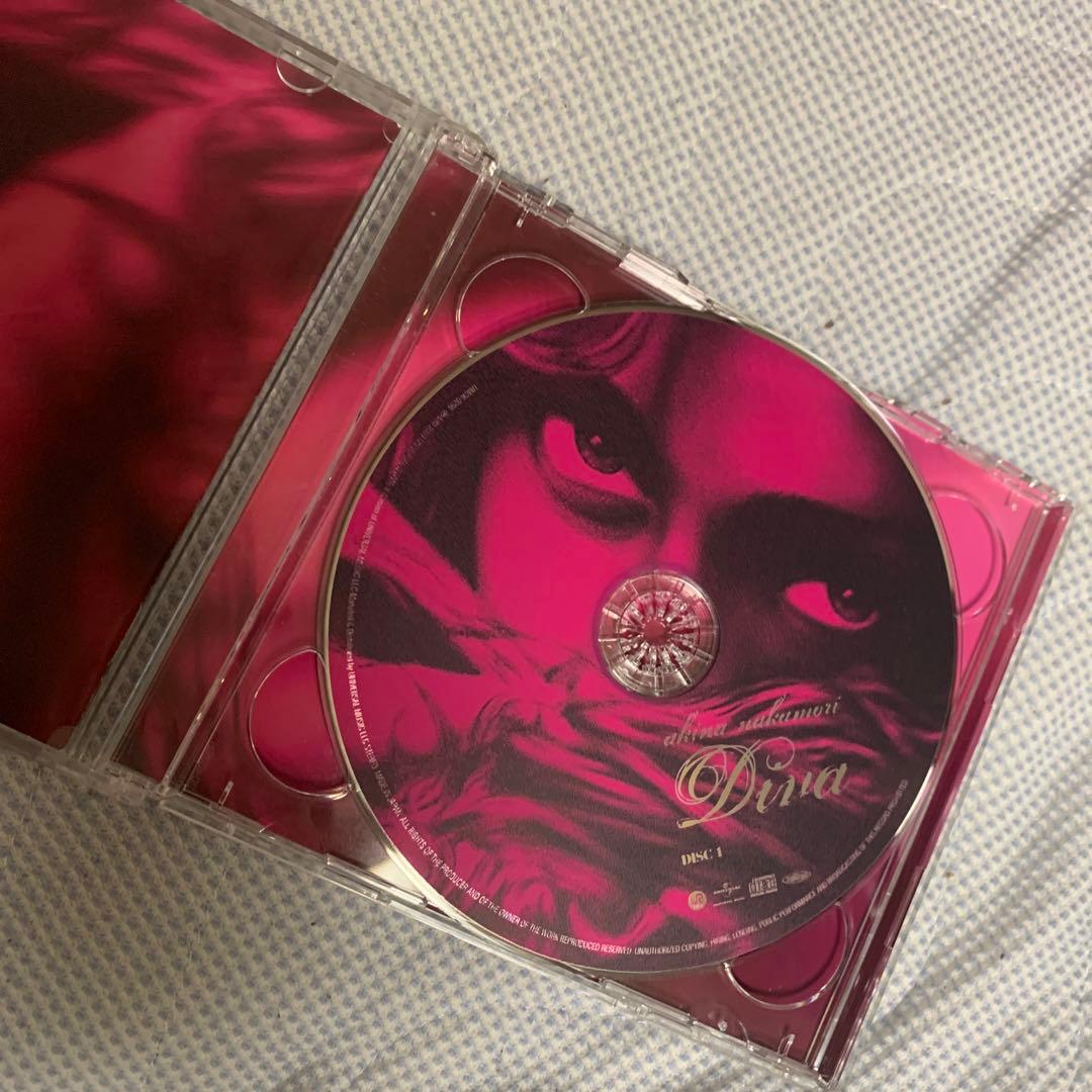 中森明菜さんのDIVA 初回限定盤　2枚組