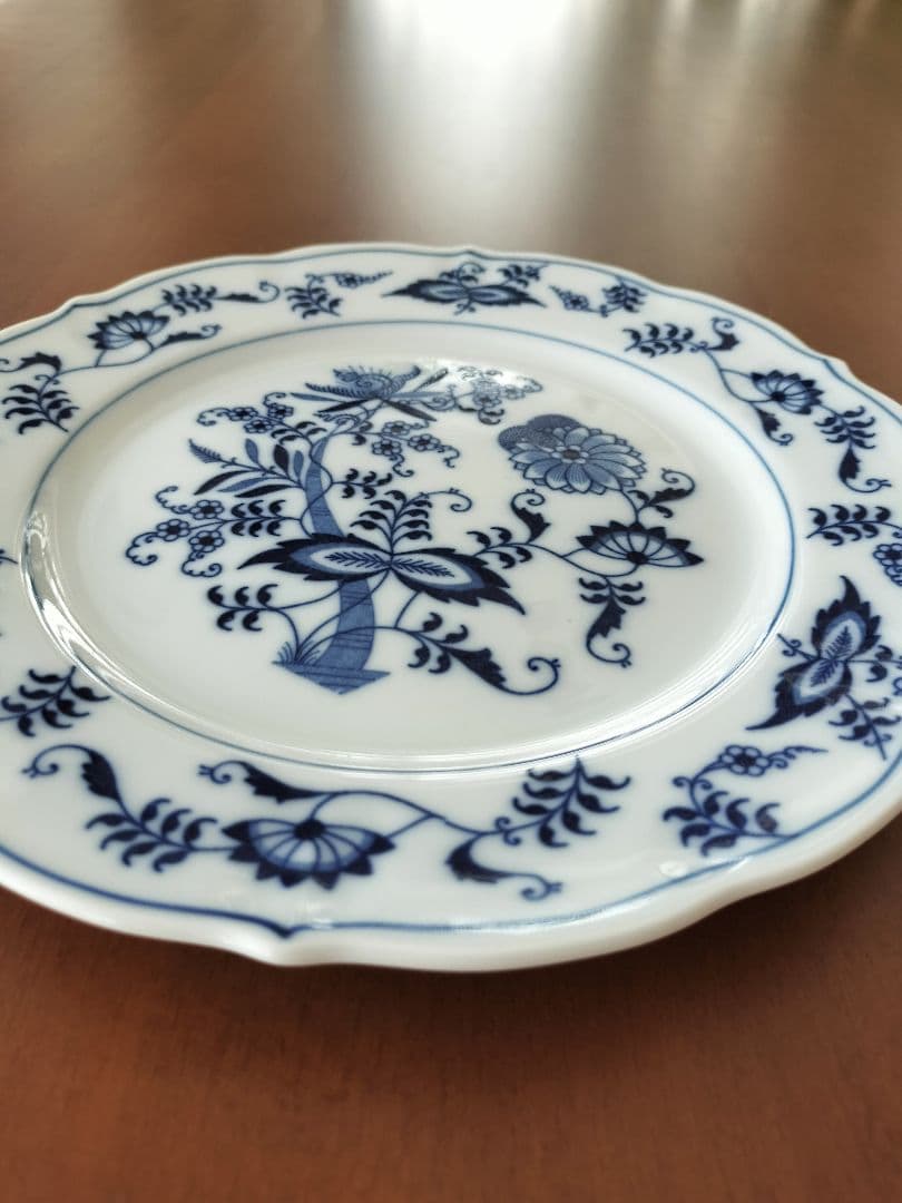 Blue Danube 専用です ブルーオニオン 青い花柄プレート5枚セット