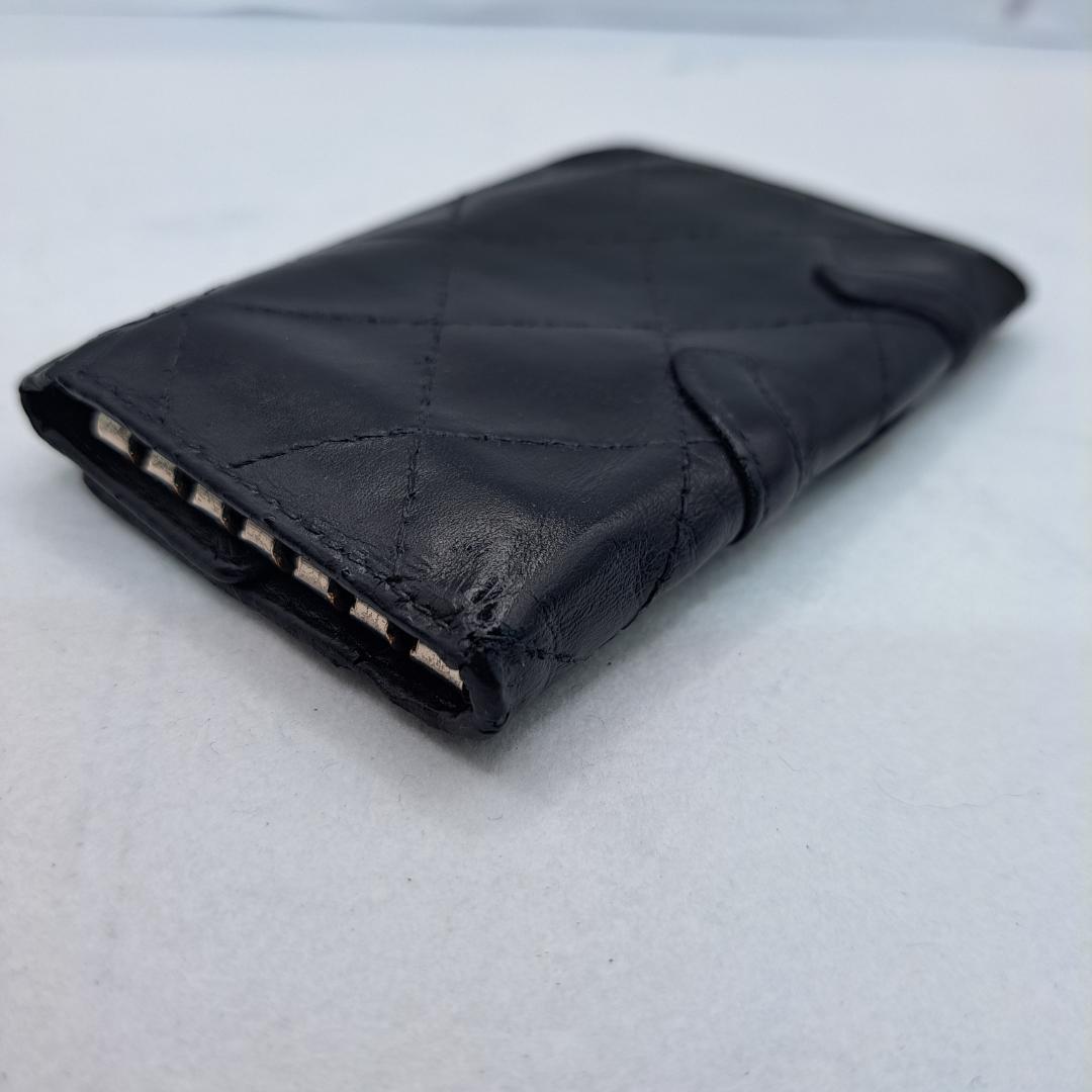 Y*o様 CHANEL　カンボンライン　キーケース　ブラック