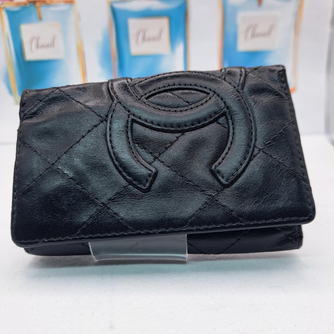 Y*o様 CHANEL　カンボンライン　キーケース　ブラック