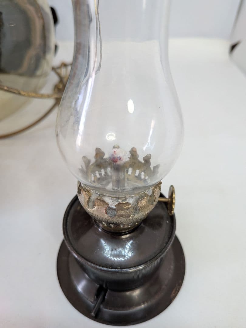 ☆b810、オイルランタン　吊りランプ　レトロ オイルランプ