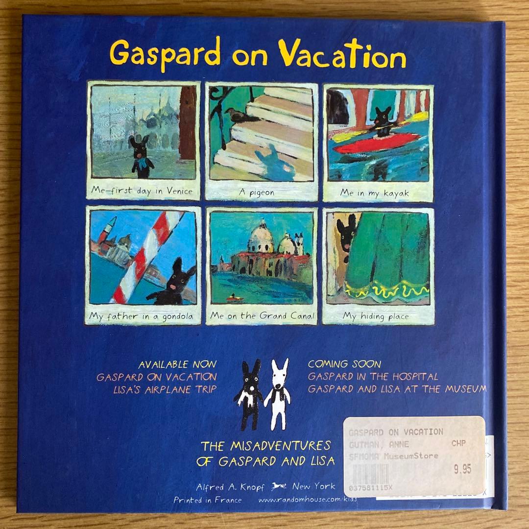 Lisa and Gaspard リサとガスパール 絵本英語版 ４作品