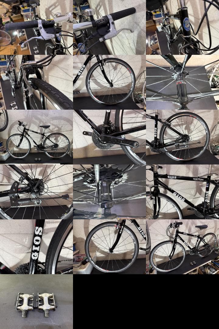 GIOS MISTRAL ジオス　クロスバイク　ブラック