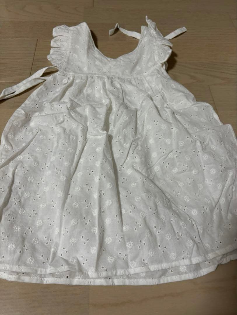 753 3歳 ハンドメイド着物風セット 花柄