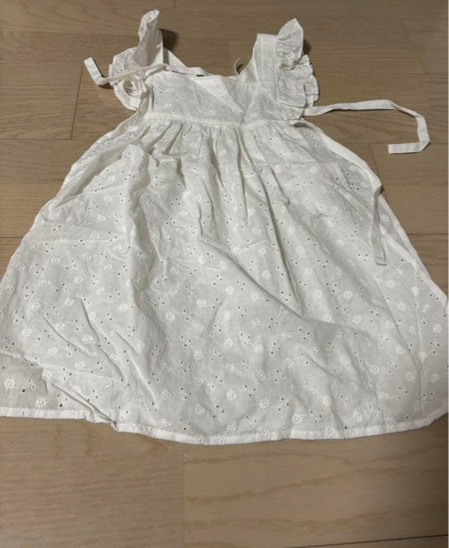 753 3歳 ハンドメイド着物風セット 花柄