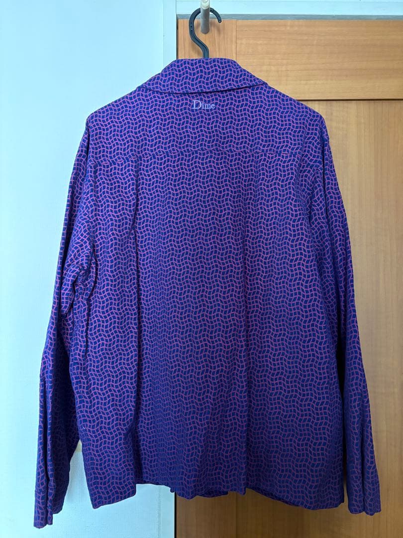 Dime 紫色 パターンジャケット